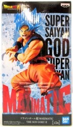 BANDAI SPIRITS MAXIMATIC THE SON GOKU II Super Saiyan God Super Saiyan Son Goku