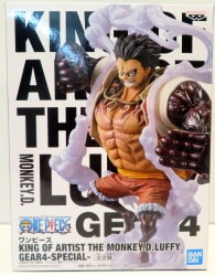 Bandai Spirits KING OF ARTIST THE MONKEY.D.LUFFY GEAR4 SPECIAL Monkey D Luffy Gear 4 Series : Mu-o Boundman image 1