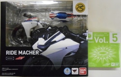 Bandai SHFiguarts Kamen Rider Drive Ride Mach with Funky Spike special Effect image 1