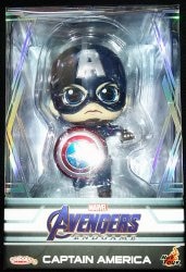 HOTTOYS COSBABY (S) BOBBLE HEAD CAPTAIN AMERICA COSB562