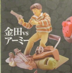 Kaiyodo miniQ Akira PART.1 Kaneda Kaneda and Army