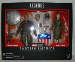 HASBRO (ACTION FIGURE) CAPTAIN AMERICA / THE FIRST AVENGER CAPTAIN AMERICA / PEGGY CARTER 6 inches รูปภาพ 1