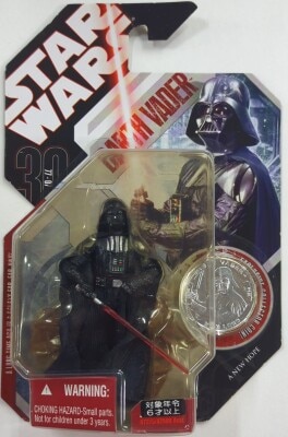 Tomy Direct 16 / 30 (77-07) DARTH VADER 3.5 Inch รูปภาพ 1