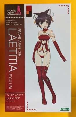 Kotobukiya Frame Arms Girl Laetitia <beautiful eyebrows=""> </beautiful> 图片 1