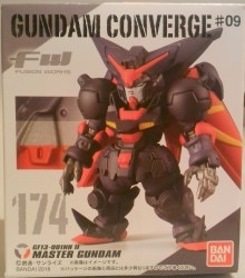 Bandai Fusion Works (FW) Gundam Converge #09 Master Gundam 174 gambar 1