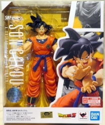 BANDAI SPIRITS SHFiguarts Son Goku -Saiyan raised on Earth- Blue Bandai version Bild 1