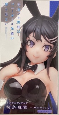 Taito Coreful Figure Mai Mai Sakurajima Bunny ver. Mai Mai Sakurajima A 图片 1
