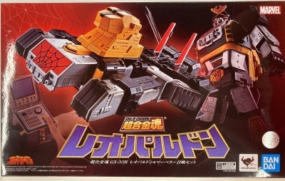 Bandai Soul of Chogokin Leopardon and Marveler Summon set GX-33R