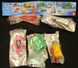 Bandai Thunderbird Mecha Collection, Complete 5 Piece Set รูปภาพ 1