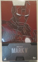 HOTTOYS MOVIE MASTERPIECE DIECAST IRON MAN MARK 5 / DIECAST 400D18 imagen 1