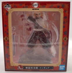 Bandai Spirits Ichiban Kuji Demon Slayer: Kimetsu no Yaiba the Movie: Mugen Train A-Prize Kyojuro Rengoku Figure image 1