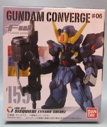 Bandai Fusion Works (FW) Gundam Converge #06 Sisquiede (Titans color) 155