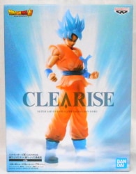 Banpresto Dragon Ball Super CLEARISE Super Saiyan God Super Son Goku gambar 1