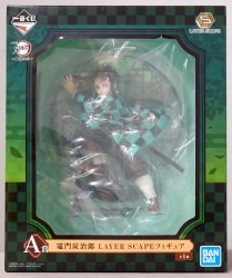 Bandai Spirits Ichiban Kuji Demon Slayer: Kimetsu no Yaiba Spirit A Prize Kamado Tanjiro LAYER SCAPE Figure Bild 1