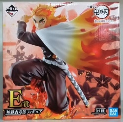 Bandai Spirits Ichiban Kuji Demon Slayer: Kimetsu no Yaiba 4 Become a blade stronger than anyone else Prize E Kyojuro Rengoku Figure