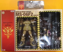 Banpresto Display Model MS-06F2 Zaku 2 Mobile Suit Gundam MS-06F2 Zaku 2 / Yellow รูปภาพ 1