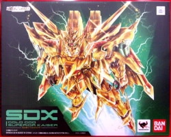 Bandai SDX New SD Gundam Gaiden Gold Saga Golden God Superior Kaiser