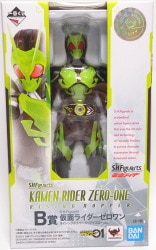 Bandai Spirits Ichiban Kuji SHFiguarts Kamen Rider B-Prize Kamen Rider Zero-One Rising Hopper Clear Yellow ver.