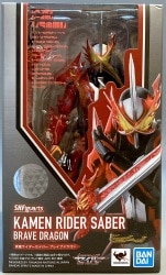 バンダイ S.H.Figuarts 仮面ライダーセイバー 仮面ライダーセイバー ブレイブドラゴン gambar 1