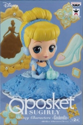 Banpresto - q Posket SUGIRLY Disney Characters Cinderella Cinderella (blue)