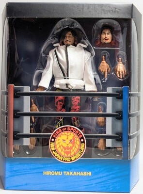 SUPER7 New Japan-Wrestling / action Figure Hiromu Takahashi gambar 1