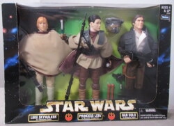 KENNER ACTION COLLECTION LUKE SKYWALKER / PRINCESS LEIA / HAN SOLO 12 Inch x 3