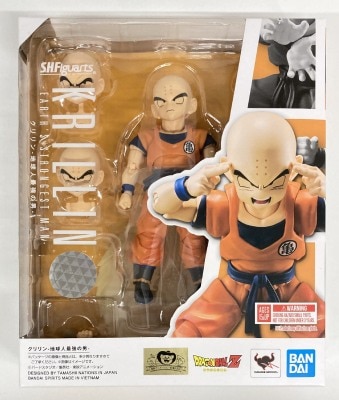 Bandai SH Figuarts Dragon Ball Z Krilin - Earth's Strongest Man - 圖片 1