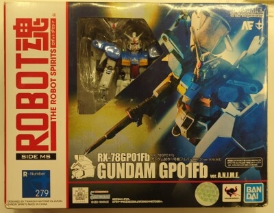 Bandai Robot Spirits Mobile Suit Gundam 0083 Stardust Memory RX-78GP01Fb Gundam Prototype Unit Gundam Zephyranthes - Full Burnern ver.ANIME 279 image 1