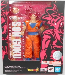Bandai SH Figuarts Dragon Ball Super Super-Saiyan God Son Goku /Event Exclusive