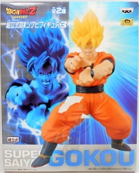 Banpresto Dragon Ball Z Assembled DX Sofubus Figure 3 Super-Saiyan Son Goku
