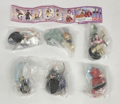 Bandai HG Rumiko World Inuyasha 2 Complete 6 Type Set/Inuyasha 2 set image 1