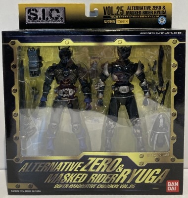 Bandai SIC Kamen Rider: Ryuki (Dragon Knight) Alternative Zero and Kamen Rider Ryuga 25