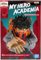 Bandai Spirits My Hero Academia BRAVEGRAPH #1 vol.1 Izuka Midoriya