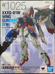 Bandai Spirits GUNDAM FIX FIGURATION METAL COMPOSITE Wing Gundam (EW version) Early Color ver. #1025 imagen 1