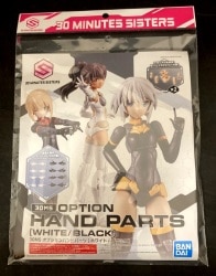 Bandai 30 MINUTES SISTERS 30MS Optional Hand Parts [White/Black] รูปภาพ 1