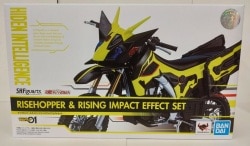 BANDAI SPIRITS SHFiguarts Kamen Rider Zero-One Rise Hopper and Rising Impact Effect set