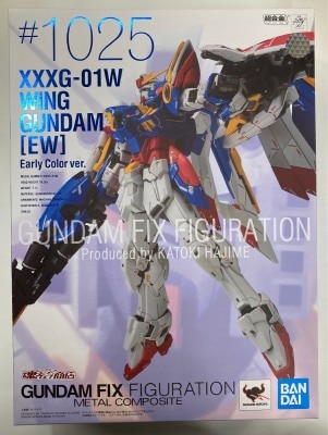 Bandai Spirits GUNDAM FIX FIGURATION METAL COMPOSITE Wing Gundam (EW version) Early Color ver. #1025 gambar 1