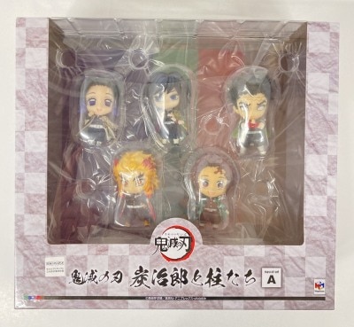 Megahouse Demon Slayer: Kimetsu no Yaiba Tanjiro and the Pillars Mascot set A