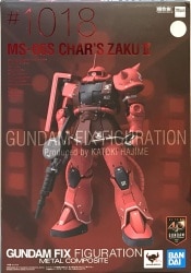 BANDAI SPIRITS GUNDAM FIX FIGURATION METAL COMPOSITE MS-06S Zaku For Use With Char II #1018 image 1