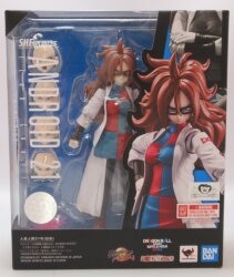 BANDAI SPIRITS SHFiguarts Dragon Ball Fighterz Android 21 (Lab Coat)