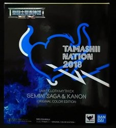 Bandai Saint Seiya Myth Cloth EX Gemini Saga Canon / ORIGINAL COLOR EDITON / Tamashi Nation Limited