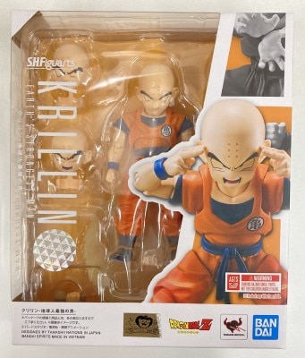 Bandai SH Figuarts Dragon Ball Z Krilin - Earth's Strongest Man - 이미지 1