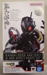 BANDAI SPIRITS SHFiguarts Kamen Rider Zero-One Kamen Rider Arc-Zero and Arc Effect Part set gambar 1