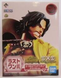 Bandai Spirits Ichiban Kuji One Piece Memorial Log Last One Prize Ace BATTLE Figure Special Version . รูปภาพ 1