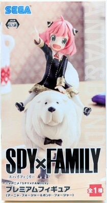 Sega Premium Figure SPY×FAMILY Anya Forger and Bond Forger รูปภาพ 1