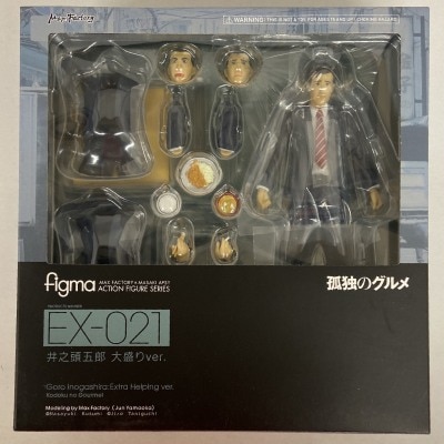 MAX FACTORY Figma Solitary Kodoku No Gurume Goro Inogashira Large Serving ver. EX-021 รูปภาพ 1