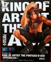 Banpresto KING OF ARTIST THE Portgas D Ace-SPECIALver.- One Piece Normal Color Ace SP image 1