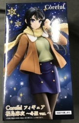 Taito Coreful Figure Rascal Does Not Dream of Bunny Girl Senpai no Yume wo Mai Sakurajima Winter Clothes Ver. รูปภาพ 1