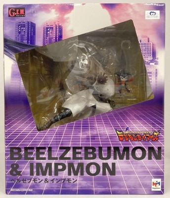 Megahouse GEM Digimon Tamers Beelzebumon and Impmon (resale)