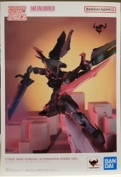 BANDAI SPIRITS METAL BUILD Mobile Suit Gundam SEED CE73 STARGAZER Strike Noir Gundam (Alternative Strike Ver.)
